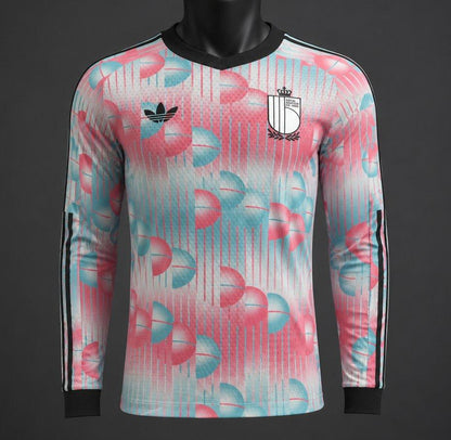 Player Version 2026 Belgium Away Long Sleeve Shirt
