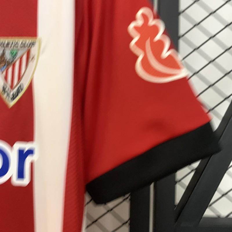 11/12 Retro Athletic Bilbao Home Shirt