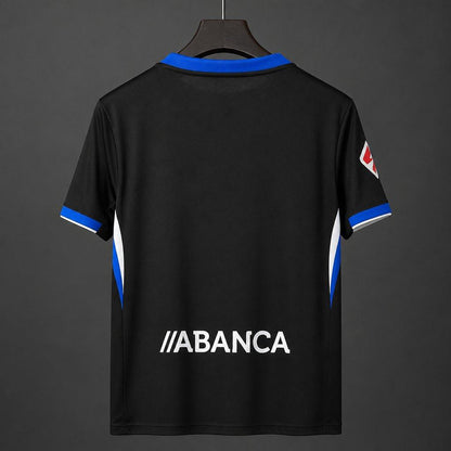 26/27 Deportivo La Coruna Away Black Shirt