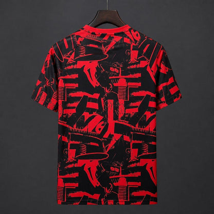26/27 AC Milan Black/Red Pre-Match Shirt