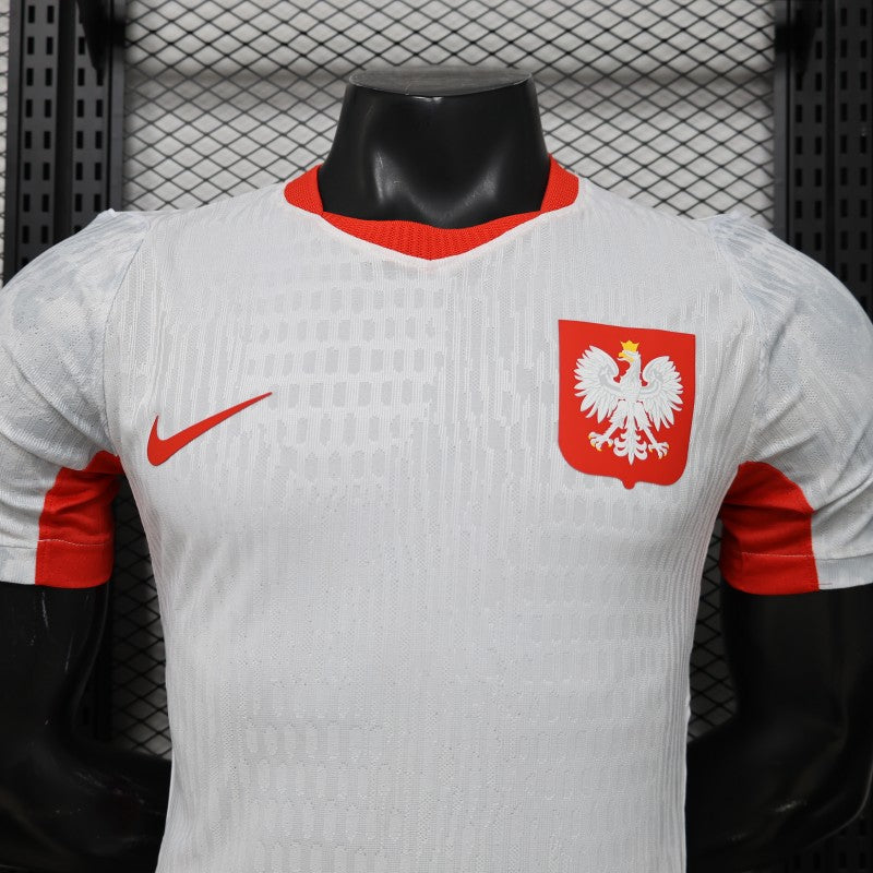Player Version 2026 Poland Home White  Shirt