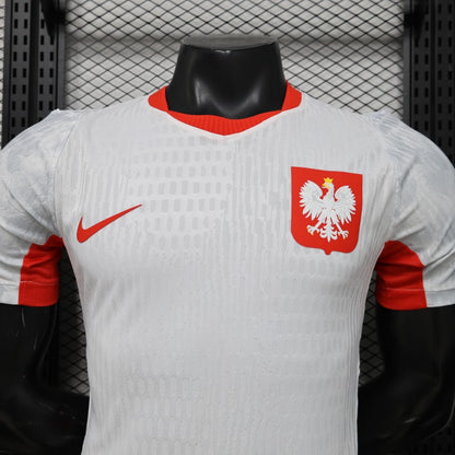 Player Version 2026 Poland Home White  Shirt