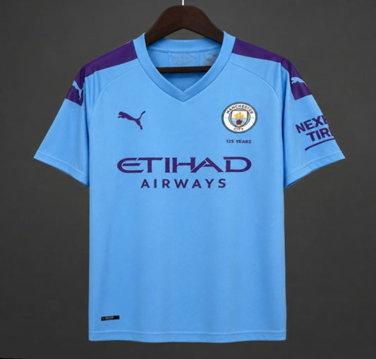 19/20 Retro Manchester City Home Shirt
