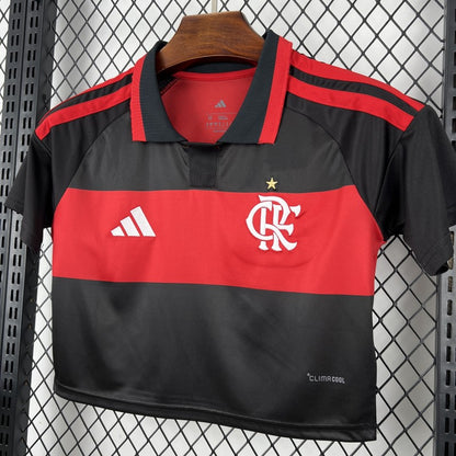 2026/27 Womens Flamengo Crop Top Home Shirt