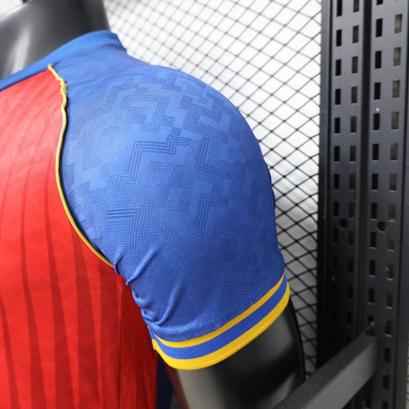 Player Version 26/27 FC Barcelona Royal Blue & Garnet Red Vertical Stripes  Special Edition Shirt