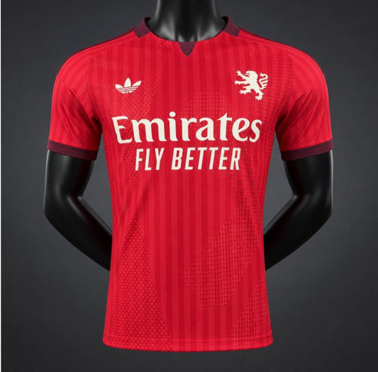 Player Version 26/27 Olympique Lyonnais Away Red Shirt