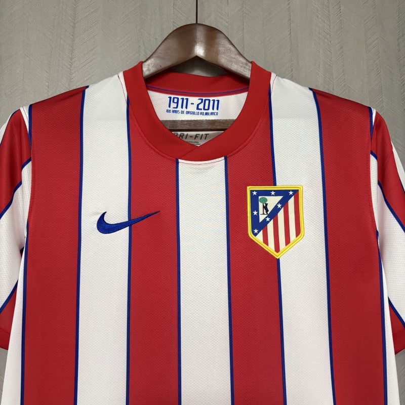 2011/12 Retro Atletico Madrid Champions League Edition Home Shirt S-
