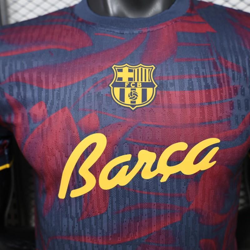 Player Version 26/27 FC Barcelona Navy Blue & Red  Special Edition Shirt