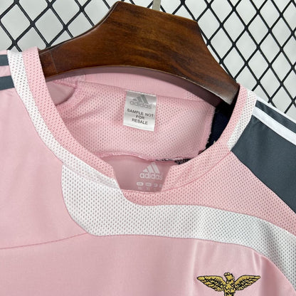 Retro 07/08 Benfica Away Pink Shirt