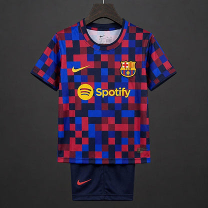 26/27 Kids Barcelona Academy Pro Pre-Match Shirt