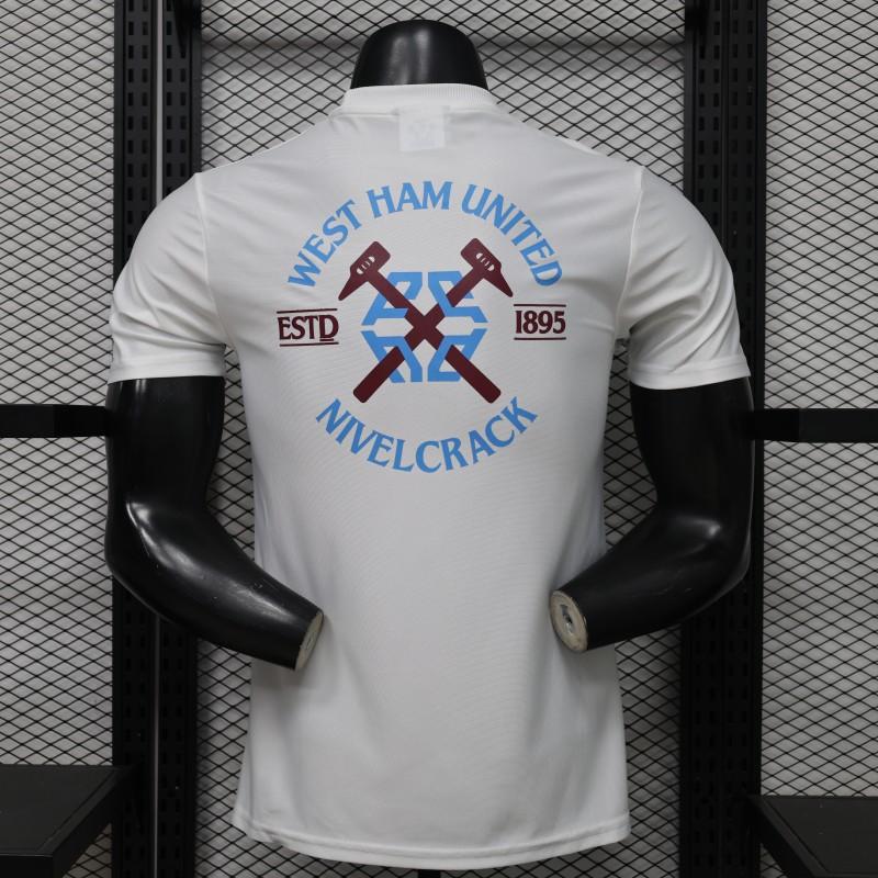 Player Version 26/27 West Ham United White Short Sleeve Training Shirt