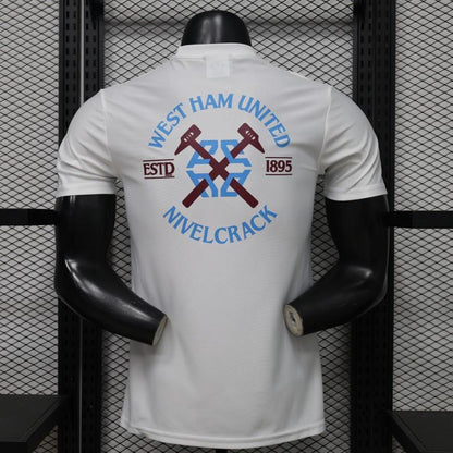 Player Version 26/27 West Ham United White Short Sleeve Training Shirt