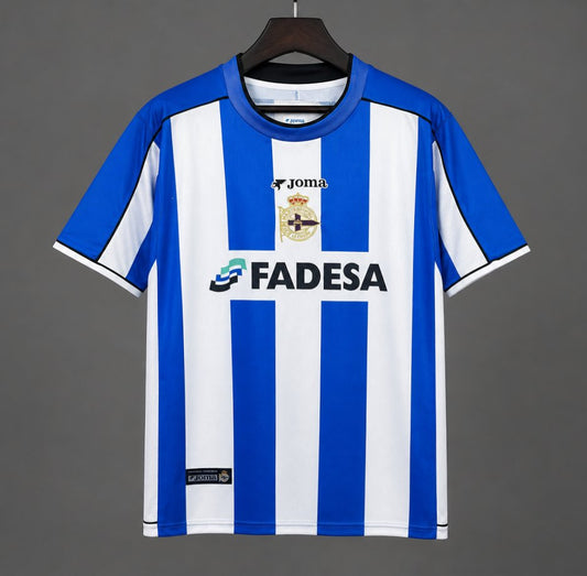 Retro 03/04 Deportivo de La Coruña Home Shirt