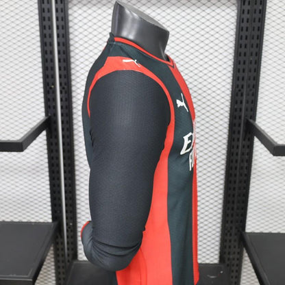 Player Version 26/27 AC Milan Home Long Sleeve Shirt
