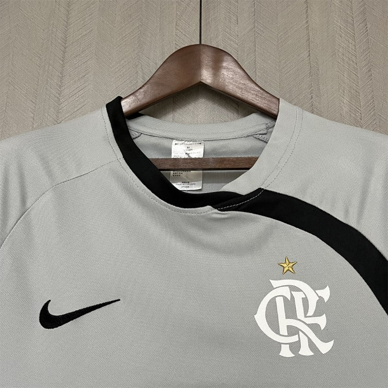 2008/09 Retro Flamengo Goalkeeper Grey Shirt
