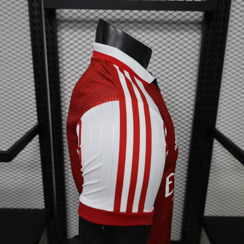 Player Version 26/27 Arsenal Vintage Design Red White Shirt