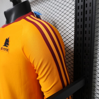 Player Version 2026 AS Roma x Adidas Originals Orange Special Edition Long Sleeve Shirt