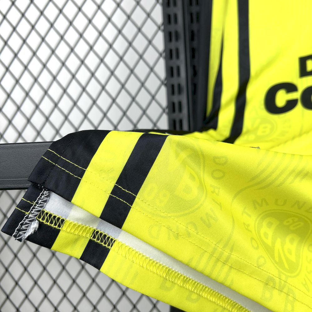 1996/97 Retro Borussia Dortmund Home Long Sleeves Shirt
