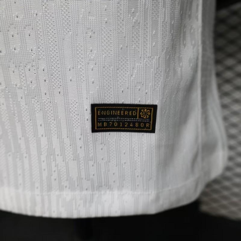 Player Version 26/27 Vasco da Gama Away White with Black Diagonal Sash Shirt