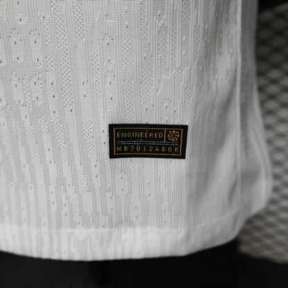 Player Version 26/27 Vasco da Gama Away White with Black Diagonal Sash Shirt