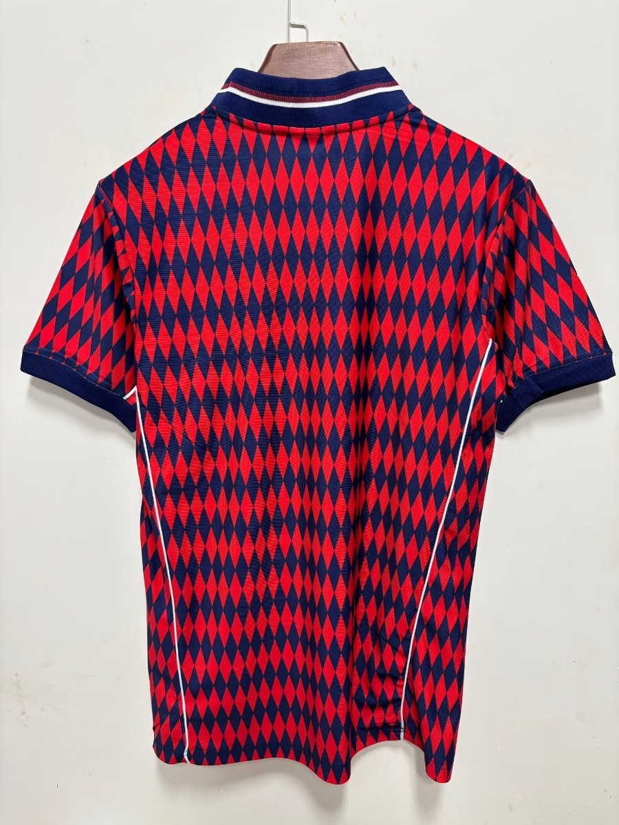 2026 Bayern Munich Adidas Terrace Icons Red/Navy Shirt