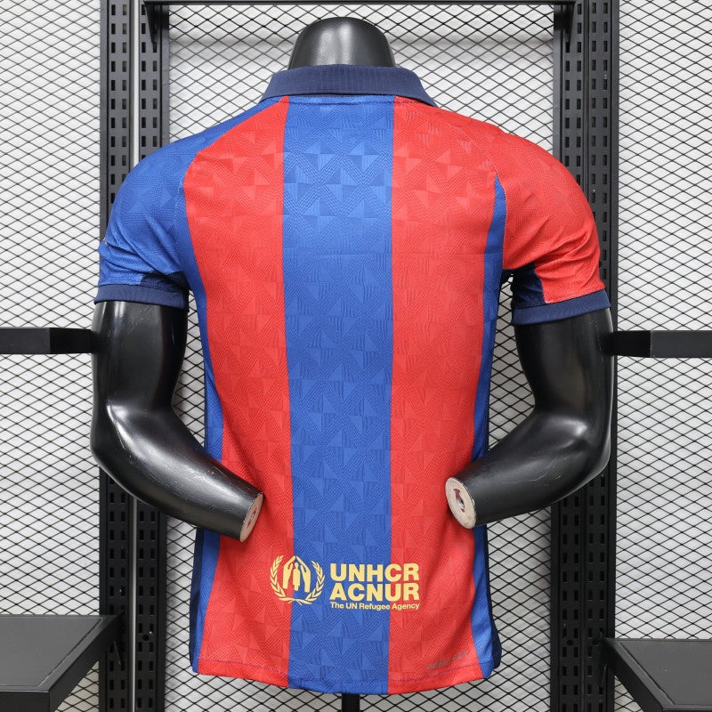 Player Version 26/27 FC Barcelona Home Red Blue  Stripe Shirt