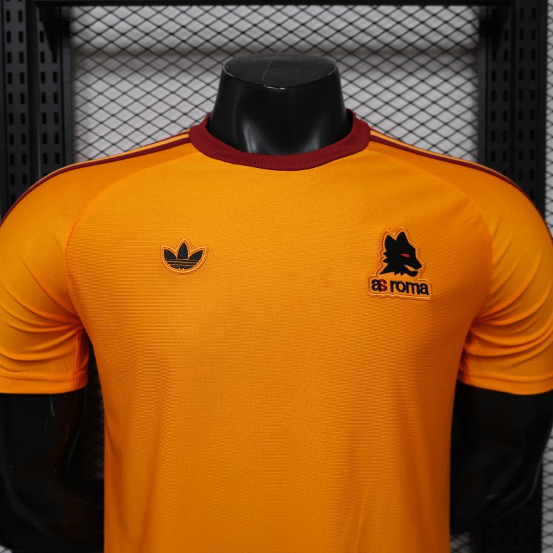 Player Version 26/27 AS Roma x Adidas Originals Orange Special Edition Shirt