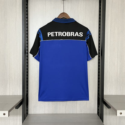99/00 Retro Flamengo Goalkeeper Blue Shirt