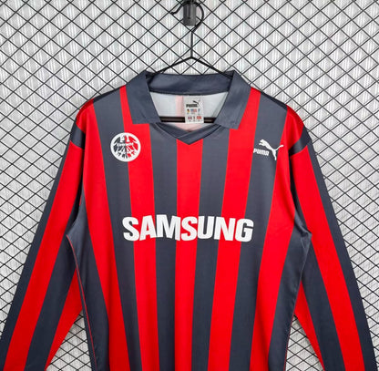 Retro 92/93 Eintracht Frankfurt Home Long Sleeve Shirt