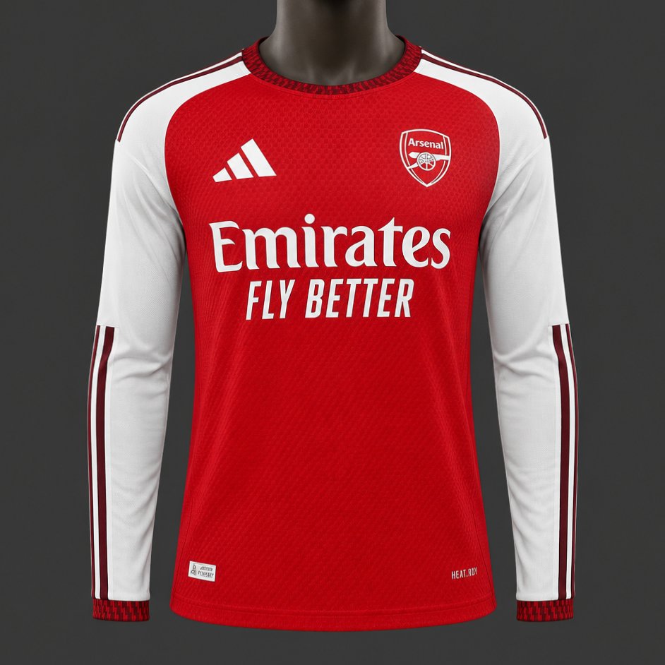 Player Version 26/27 Arsenal Home Long Sleeve Shirt