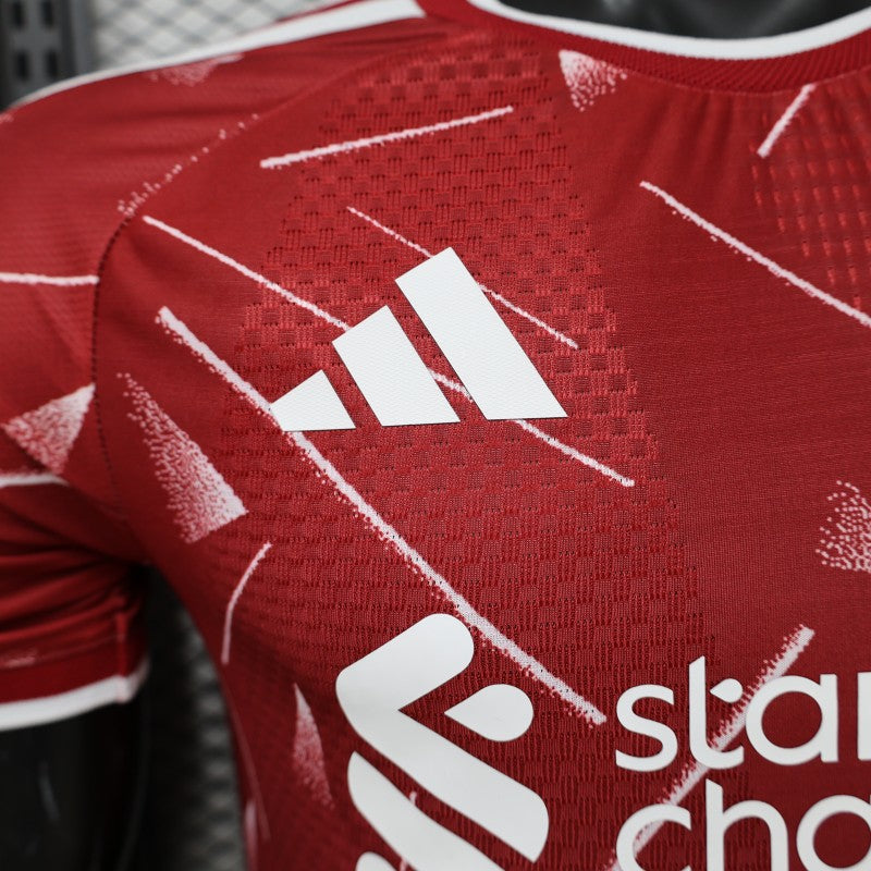 Player Version 26/27 Liverpool Red with Geometric Shatter Pattern Home Special Edition Shirt