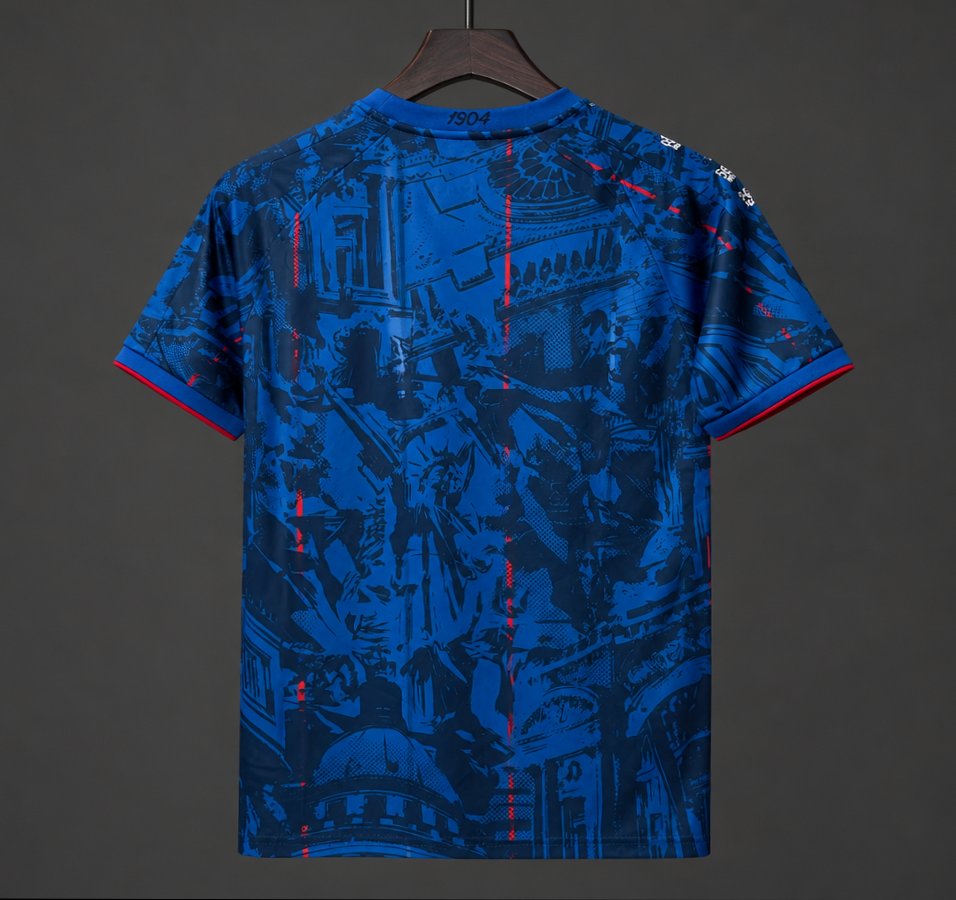 2026 France 'Les Bleus' Heritage Football Blue Shirt