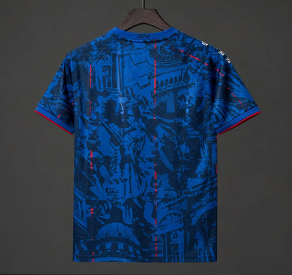 2026 France 'Les Bleus' Heritage Football Blue Shirt