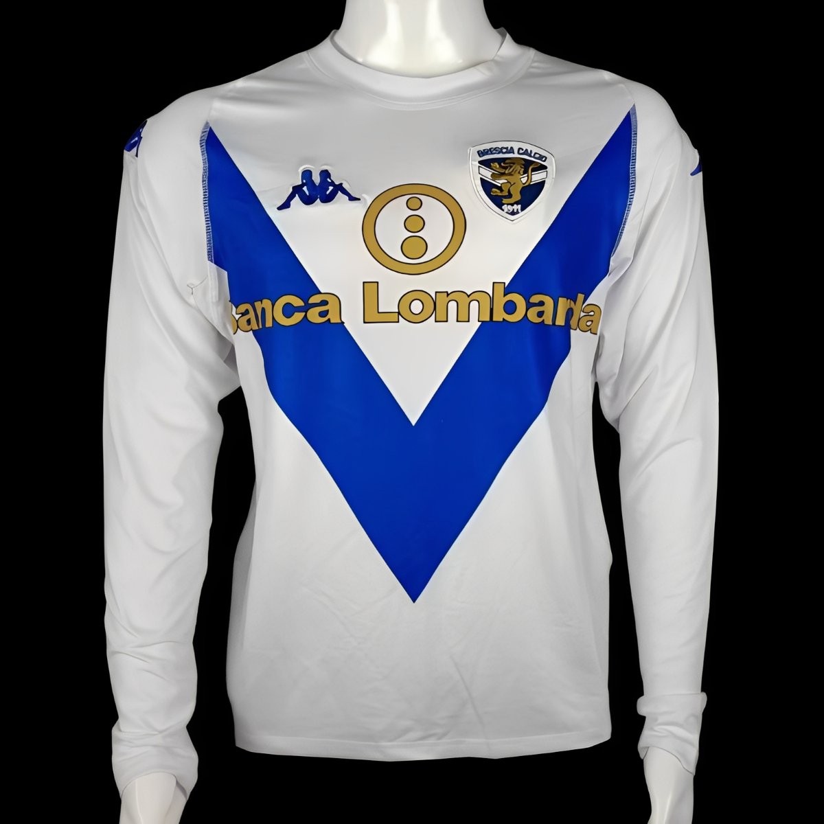 Retro 03/04 Brescia Home Long Sleeve Shirt