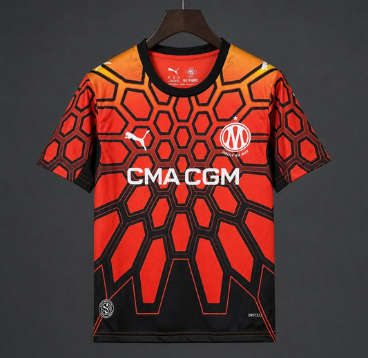 26/27 Olympique Marseille Goalkeeper Orange Shirt