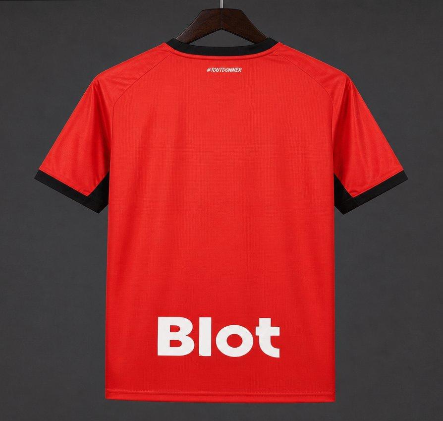 Player Version 26/27 Stade Rennais Red  Shirt