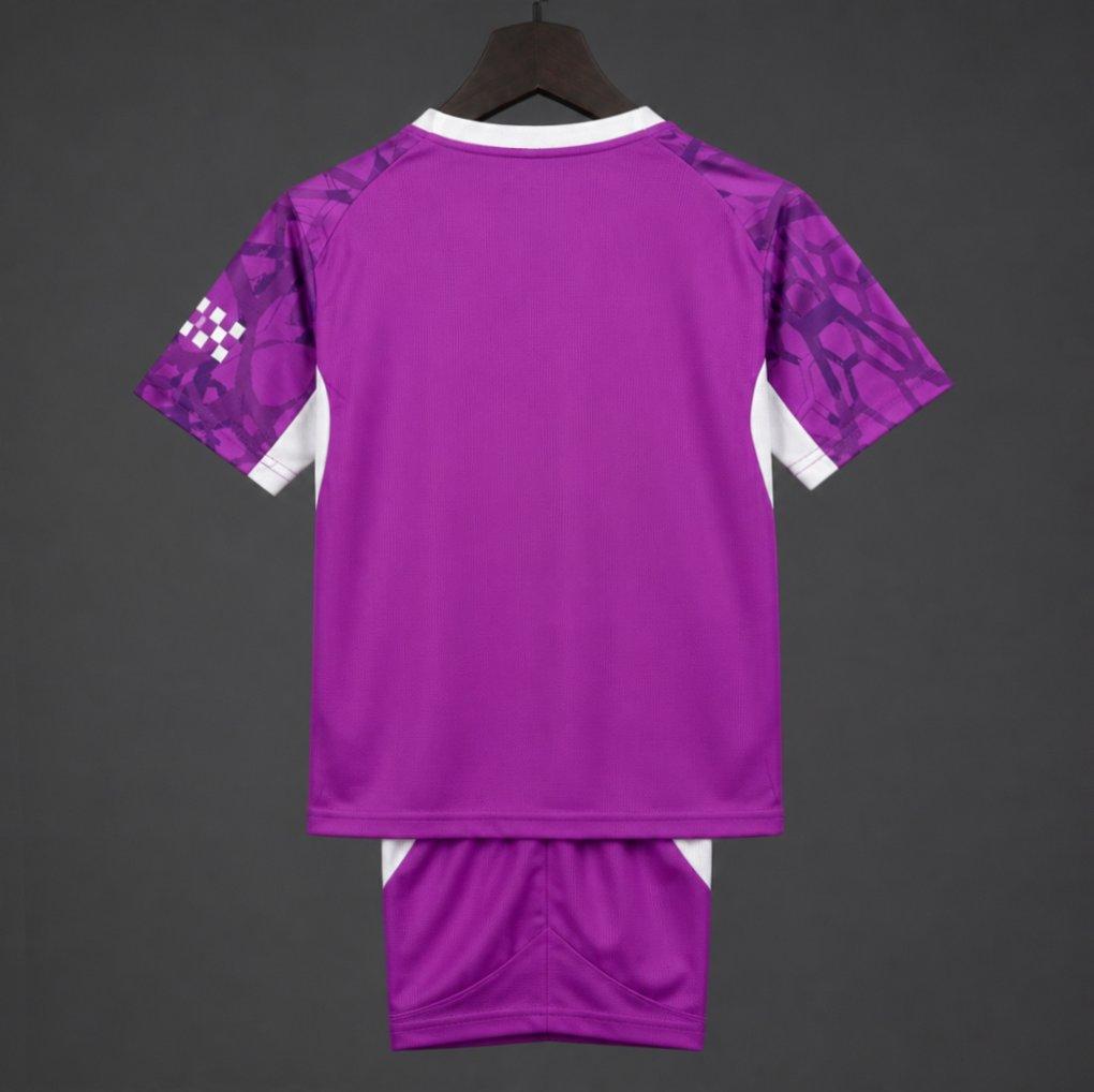 26/27 Kids Manchester City Goalkeeper Electric Orchid Shirt