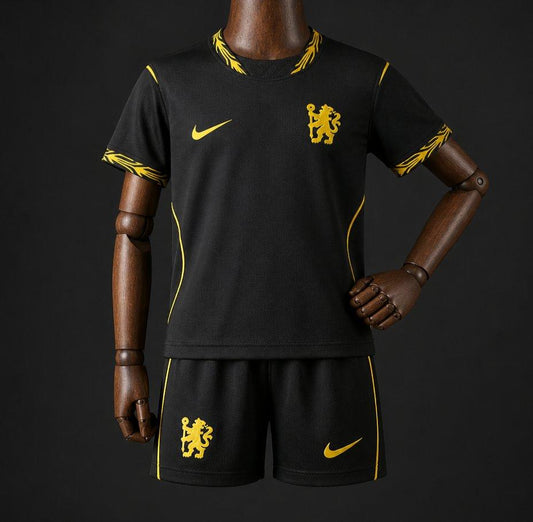 26/27 Kids Chelsea Away Black Shirt
