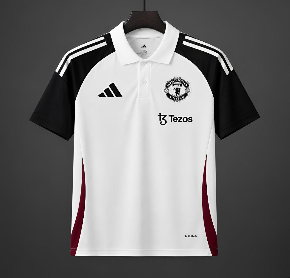 26/27 Manchester United White POLO Shirt