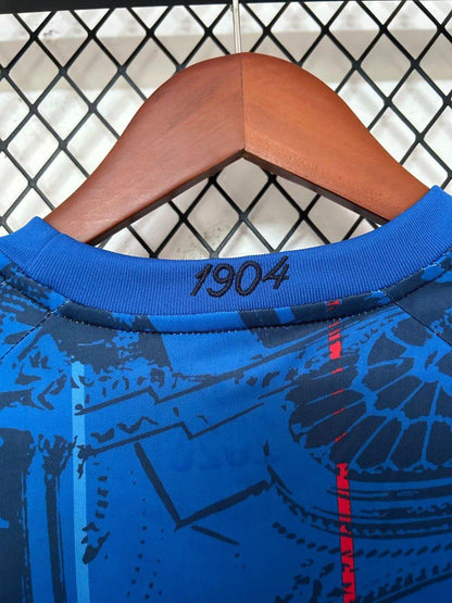 2026 France 'Les Bleus' Heritage Football Blue Shirt