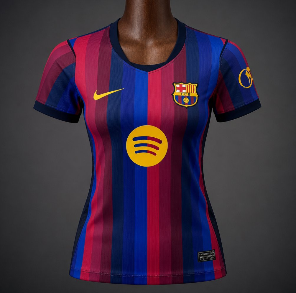 26/27 Barcelona Home Women Shirt