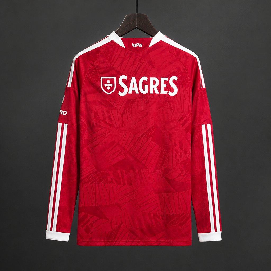 26/27 Benfica Home Long Sleeve Shirt