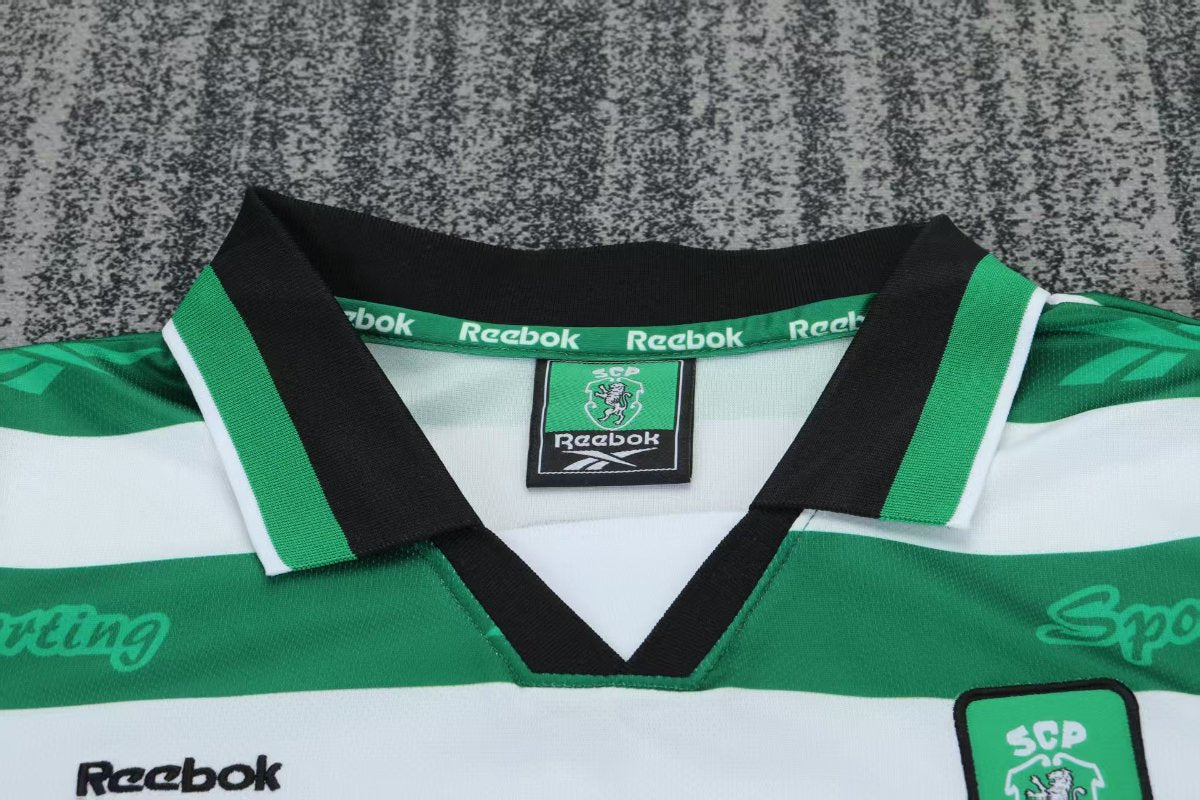 Retro 99/00 Kids Sporting Lisbon Home Shirt