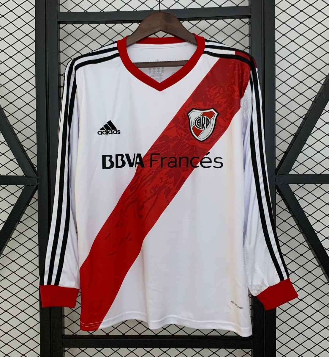 13/14 Retro Long Sleeve River Plate Home Shirt