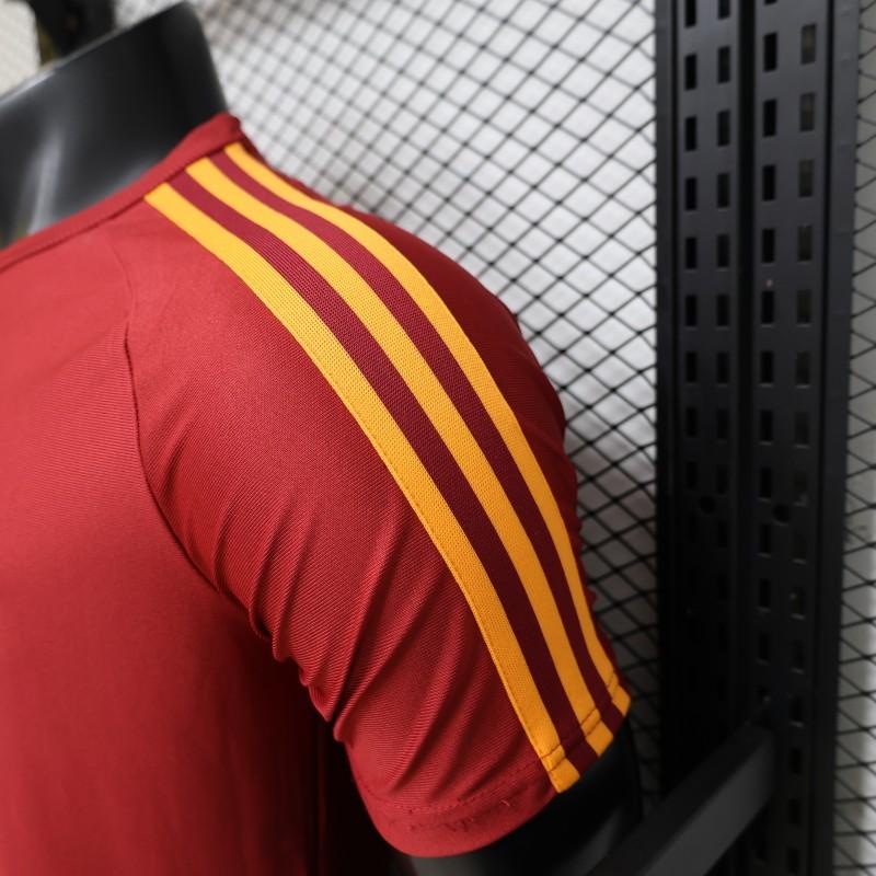 Player Version 2026 AS Roma x Adidas Originals Retro Deep Red Home Shirt