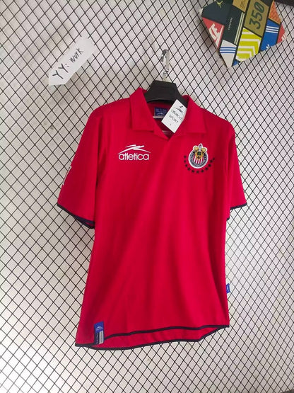 Retro 03/04 Chivas Guadalajara Third Red Shirt