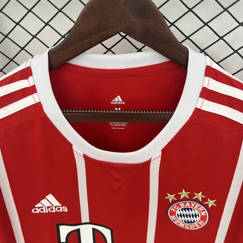 17/18 Retro Bayern Munich Home Shirt