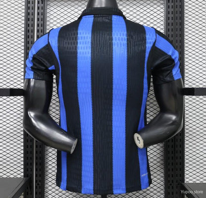 Player Version 26/27 Inter Milan Home Black & Blue  Stripe Shirt