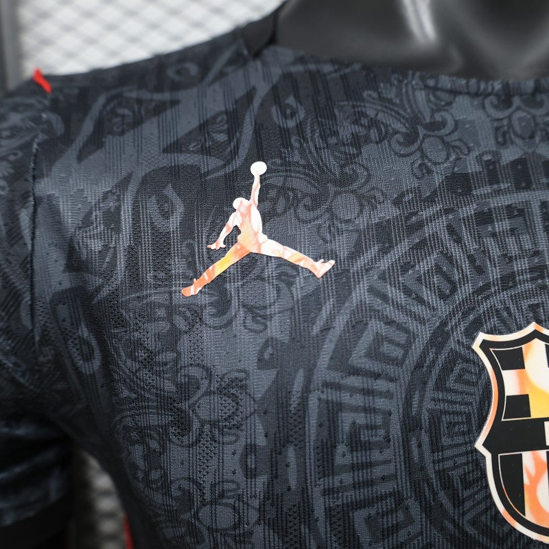Player Version 26/27 FC Barcelona Dark Black & Red Special Edition Shirt