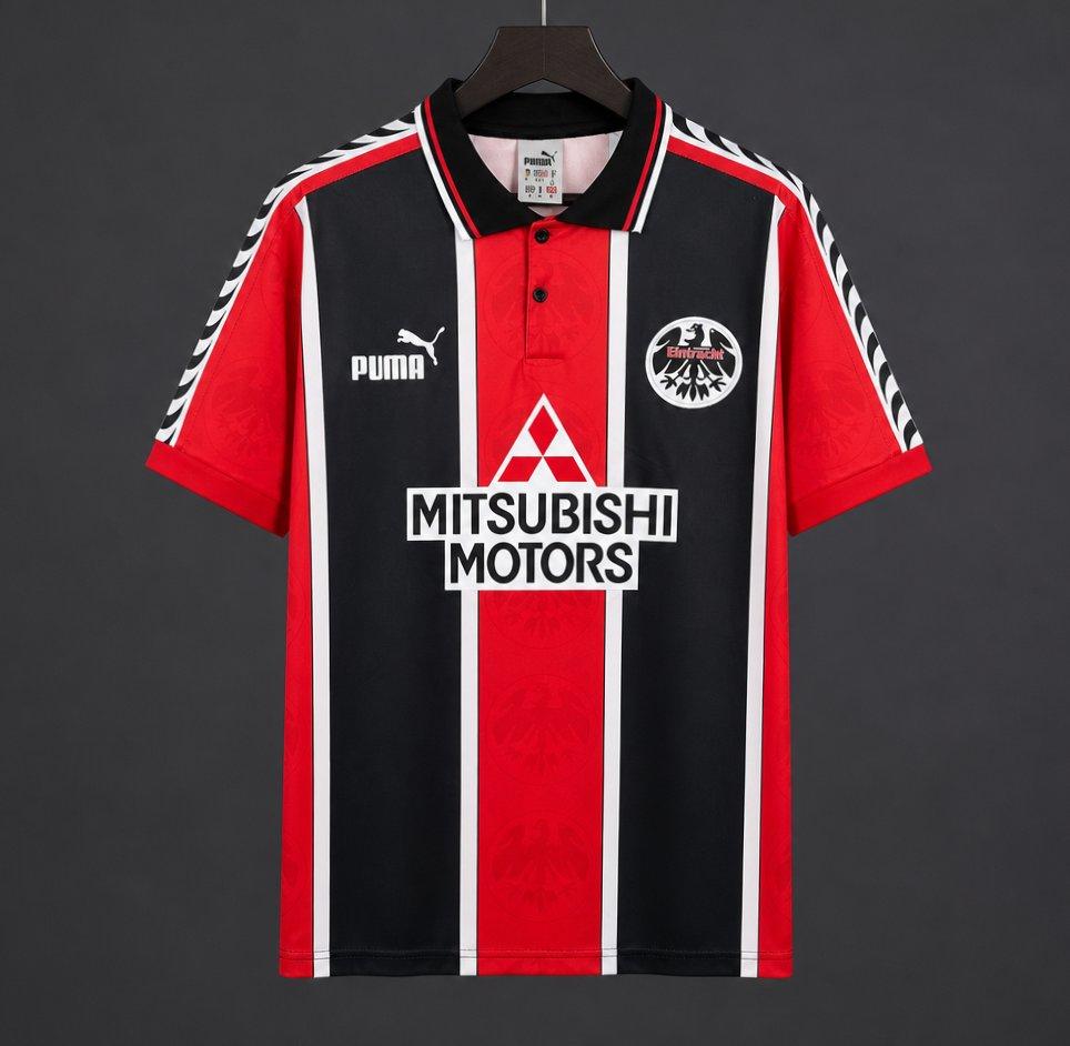 Retro 95/96 Eintracht Frankfurt Home Shirt